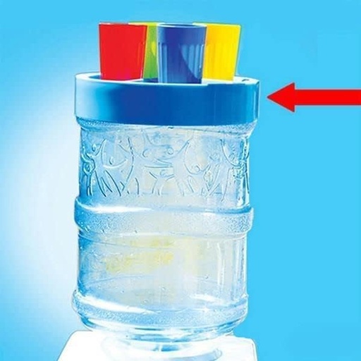 [514371010] حامل أكواب زجاجة ماء فوق القارورة 