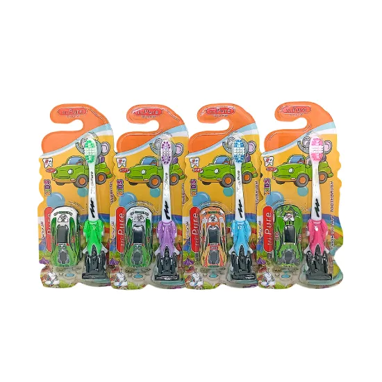 Pure children's toothbrush with a toy