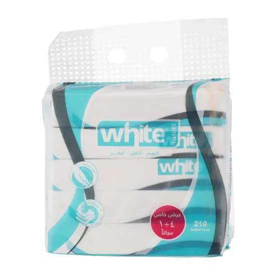 White Flexy M - 210 tissues - 5 pieces